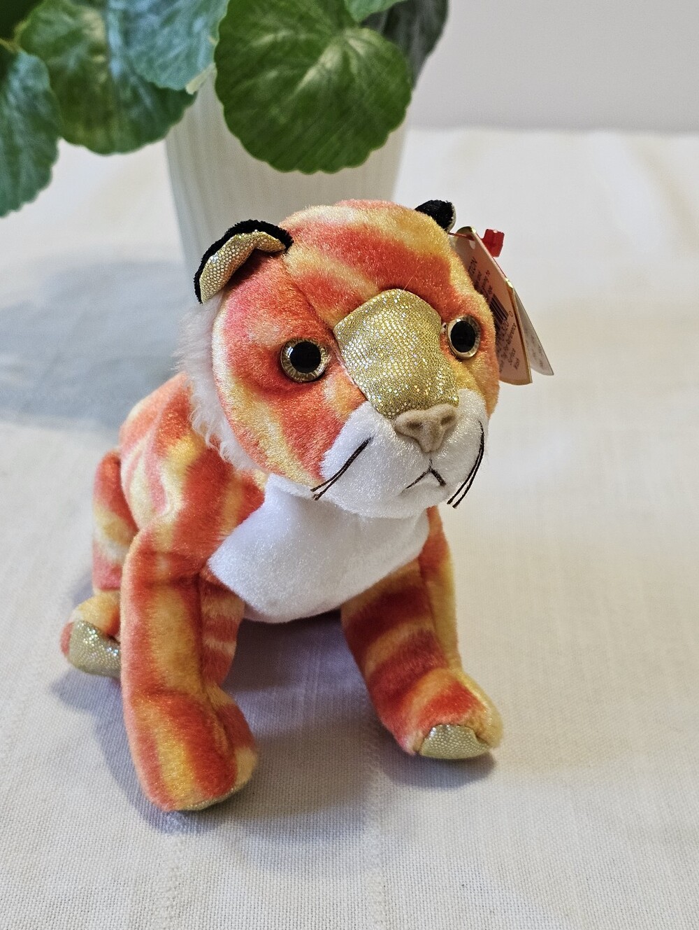Ty Beanie Baby Tiger Zodiac Collection Chinese Zodiac Plush w/ Tags